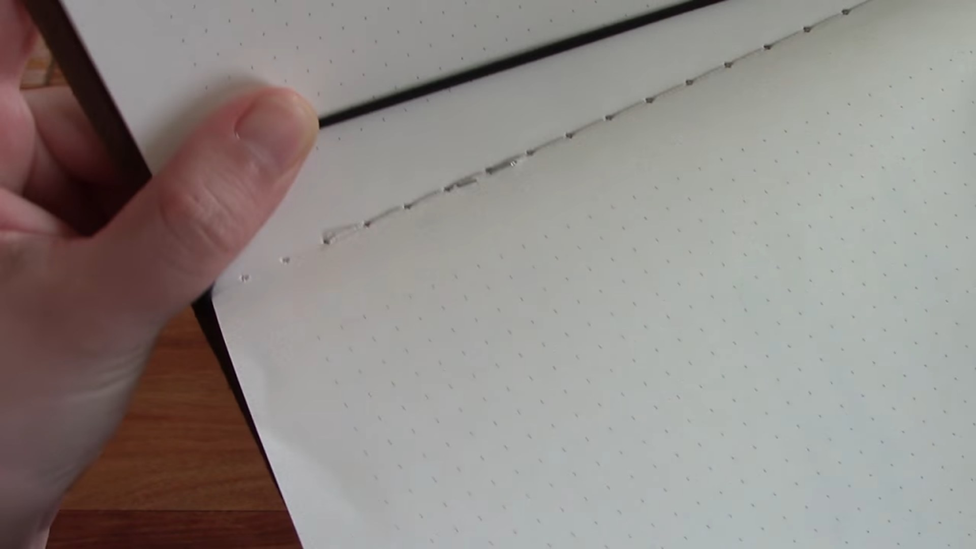 Rustico Expedition Leather Notebook Review 5 Rustico Expedition leather notebook writing use