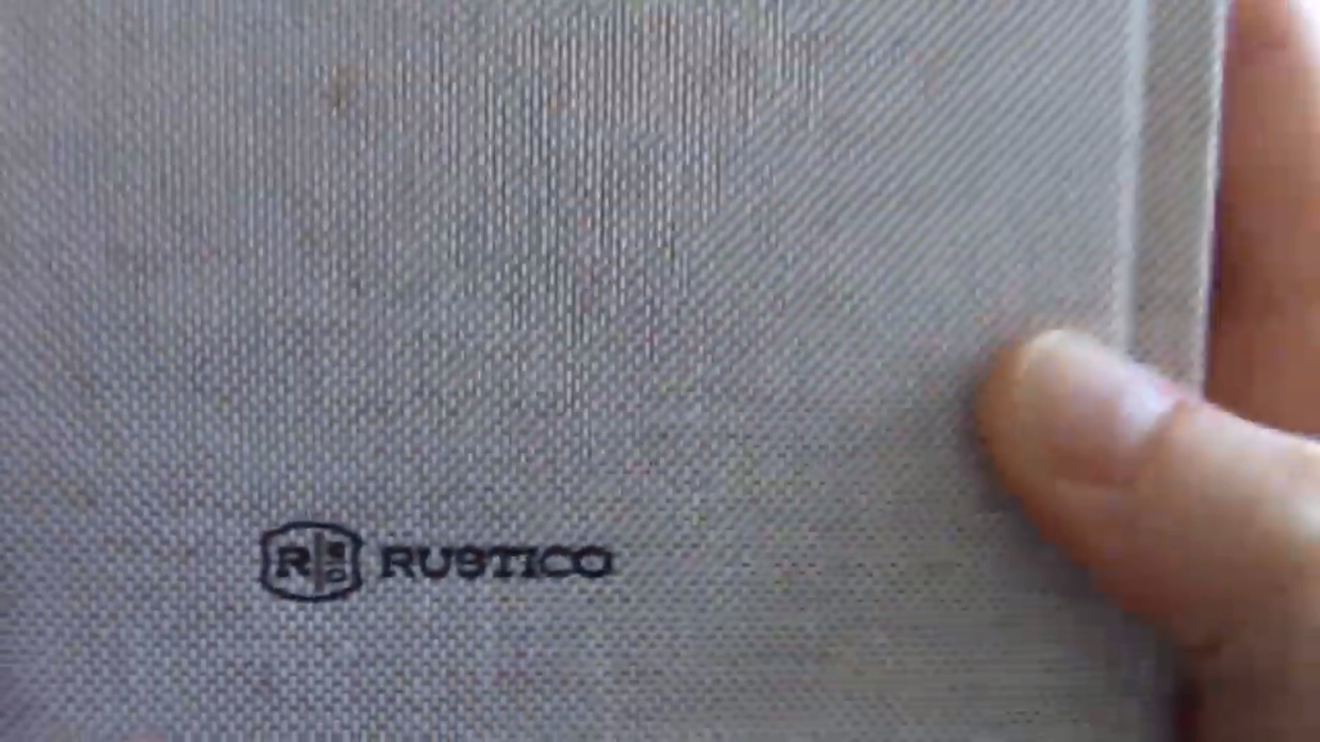 Rustico Idea Notebook opened to pages
