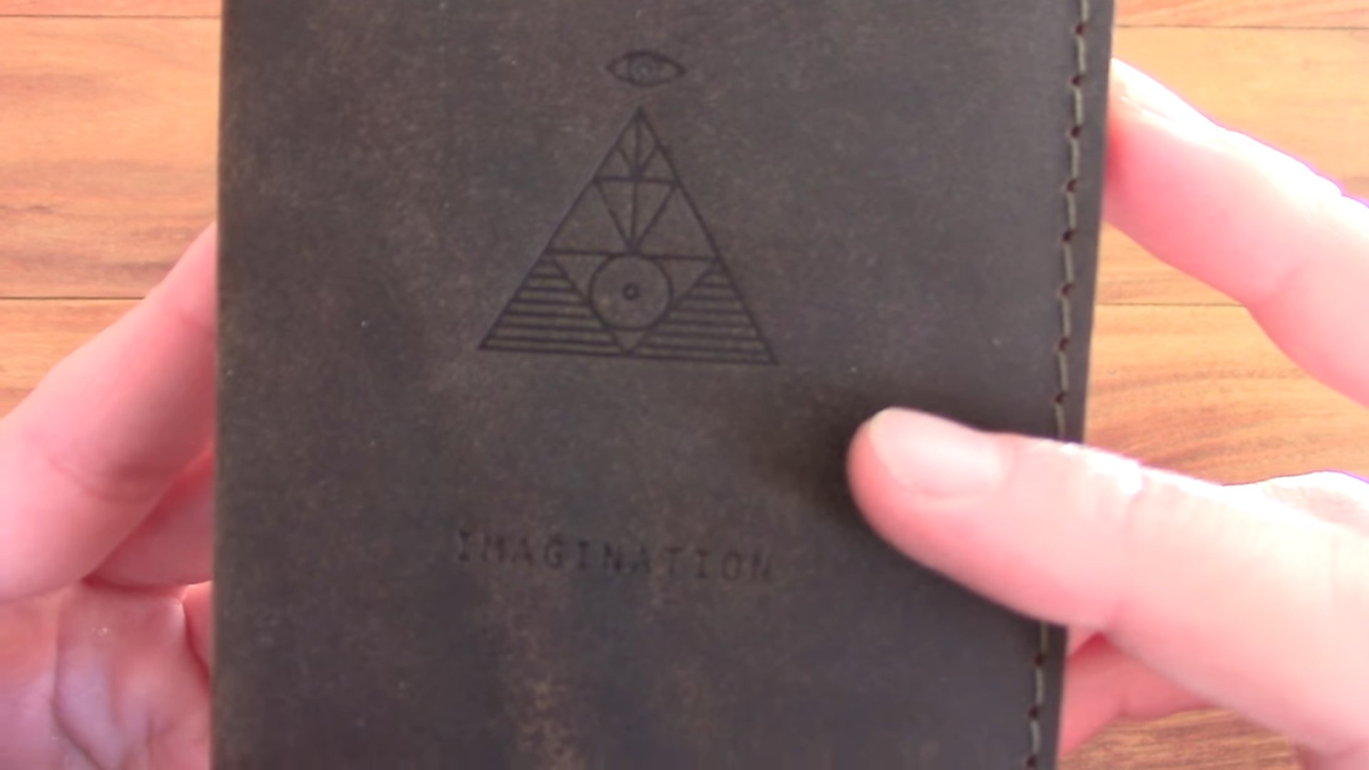 Soothi Imagination Pocket Leather Journal cover