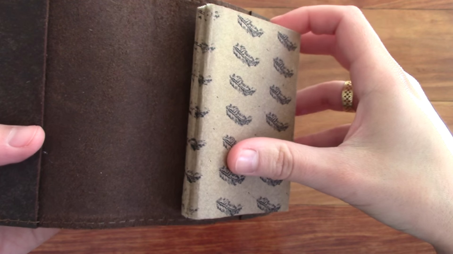Soothi Imagination journal embossed cover detail