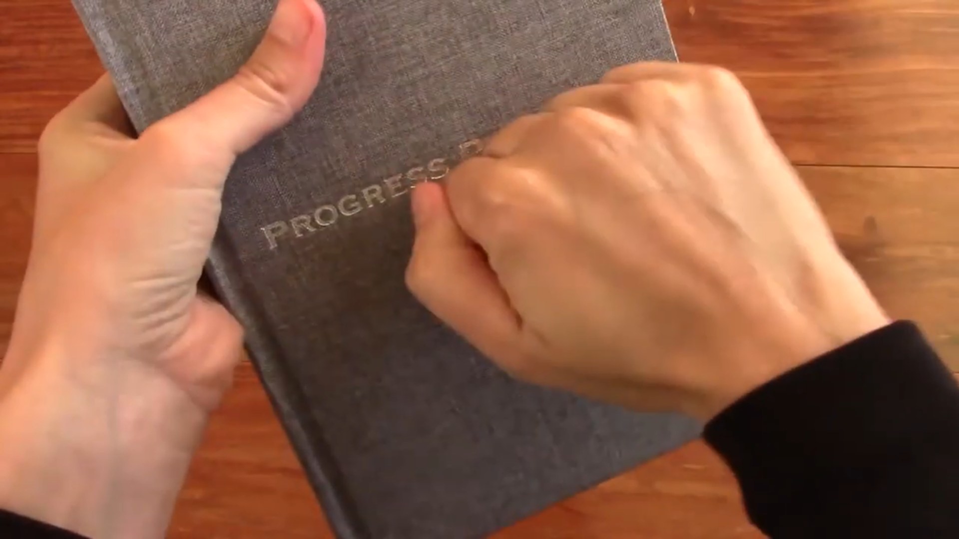 ThoughtSpace Progress Planner Review 2 ThoughtSpace Progress Planner spine