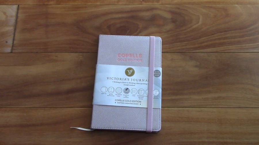 Victoria’s Journals Review 1 Victoria’s Journals Copal Gold bullet journal cover