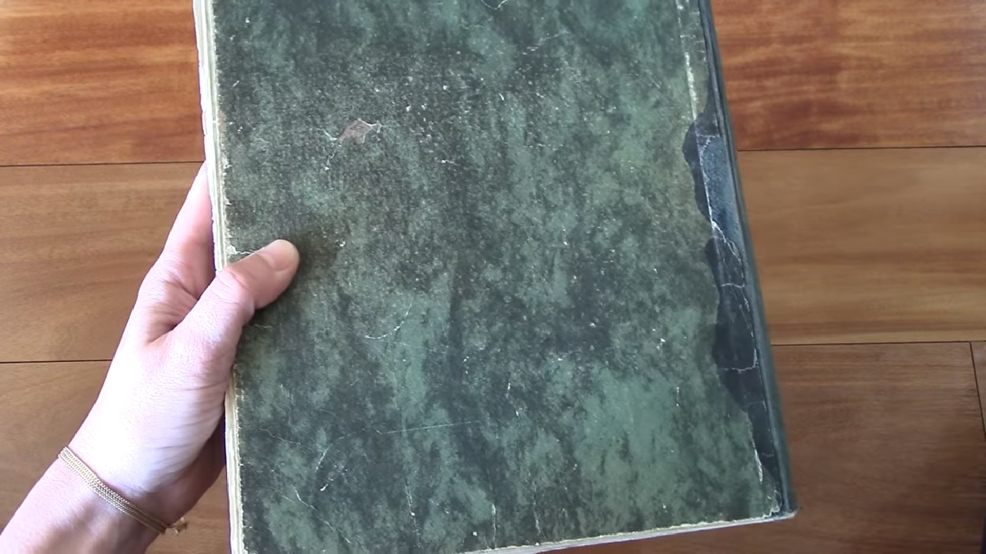 Vintage Notebook binding detail