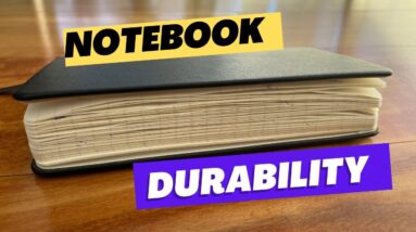 Writersblok Pocket Notebook Durability
