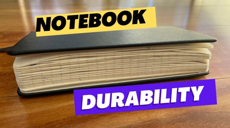 Writersblok Pocket Notebook Durability