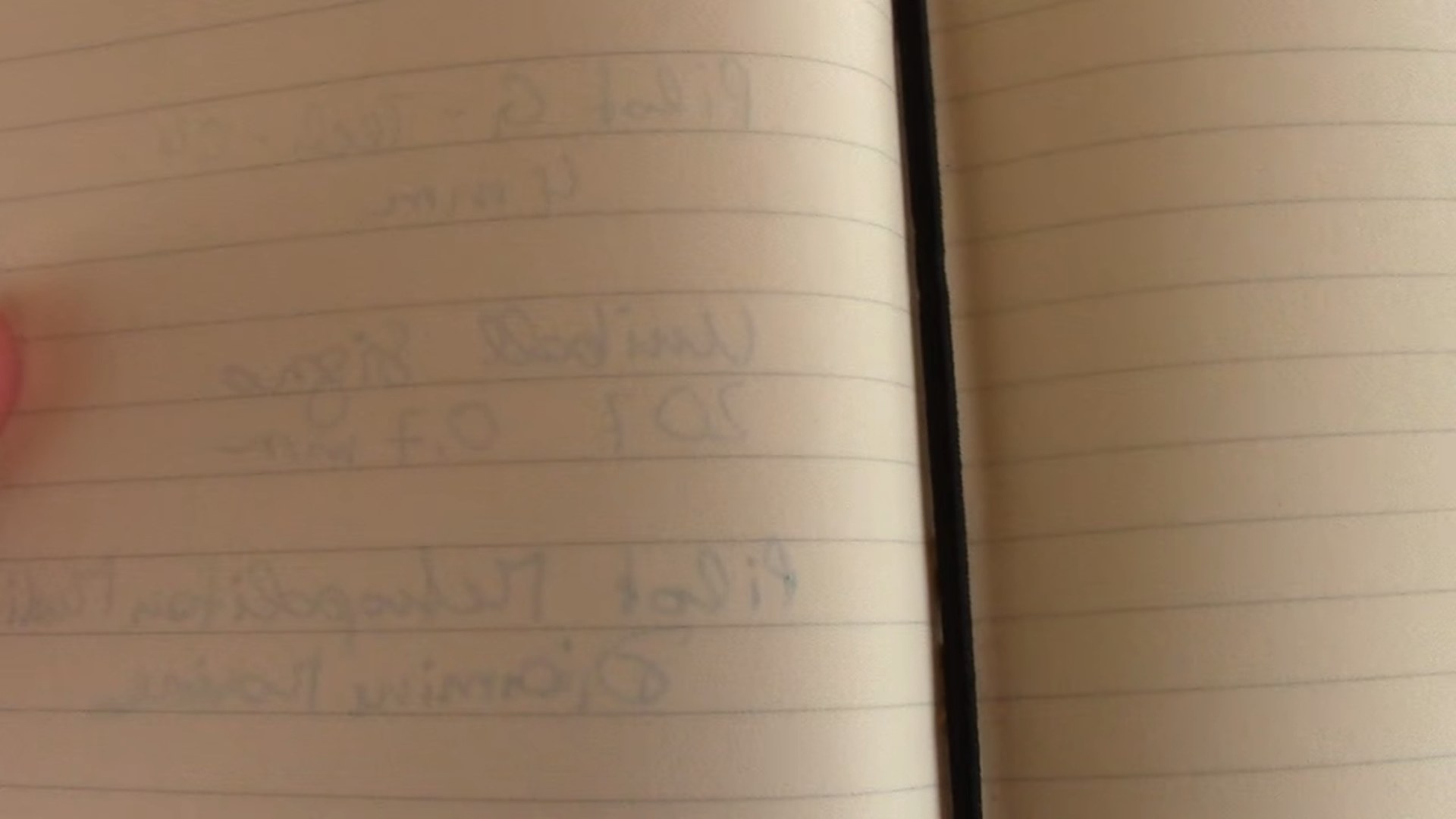X47 Timer and Travelers Notebook open